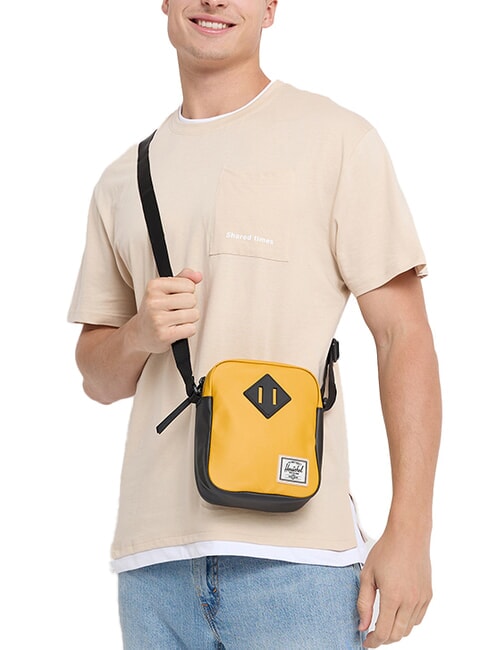 HERITAGE Monedero pequeño latón - Bandoleras Hombre