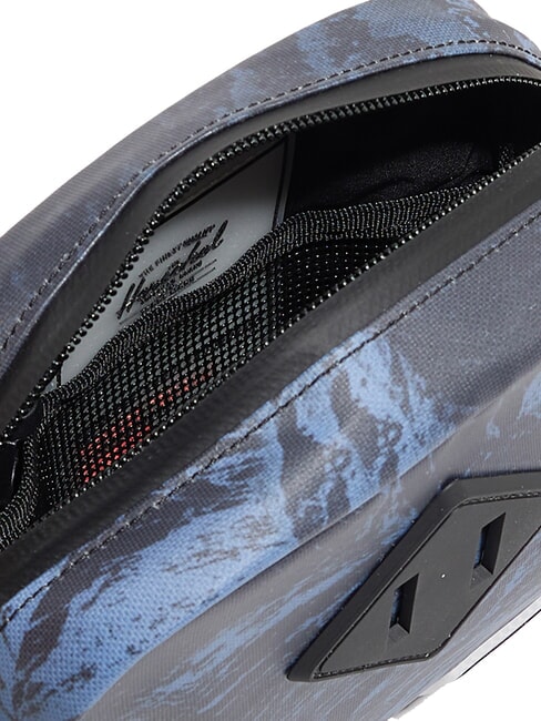 HERITAGE Monedero pequeño roca de pizarra azul acero - Bandoleras Hombre