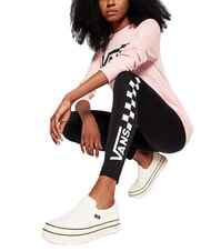 VANS CLASSIC Pantalones deportivos tipo leggings ajustados negro - trajes deportivos para mujeres - 4