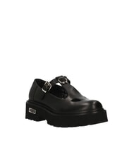 CULT SLASH 4216 Mocasines Mary Jane de cuero negro - Zapatos Mujer - 4