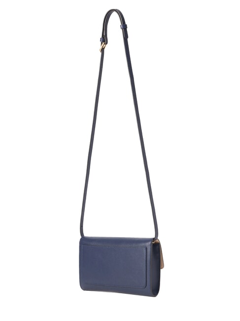 SFERA Mini bolso de hombro, en piel azul real - Bolsos Mujer