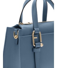 FURLA NUVOLA Mini bolso de mano, con bandolera azul grisáceo - Bolsos Mujer - 3