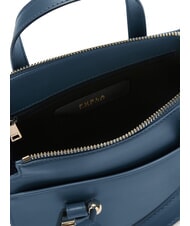 FURLA NUVOLA Mini bolso de mano, con bandolera azul grisáceo - Bolsos Mujer - 4