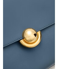 FURLA DOMUS  Bolso de hombro, de piel azul grisáceo - Bolsos Mujer - 4