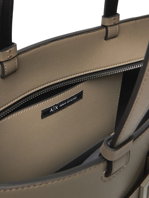 A|X BUCKLE Bolso shopper de hombro lubina marrón - Bolsos Mujer