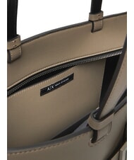 ARMANI EXCHANGE A|X BUCKLE Bolso shopper de hombro lubina marrón - Bolsos Mujer - 5