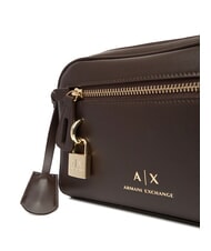 ARMANI EXCHANGE JANE Mini bolso de hombro chocolate caliente - Bolsos Mujer - 4