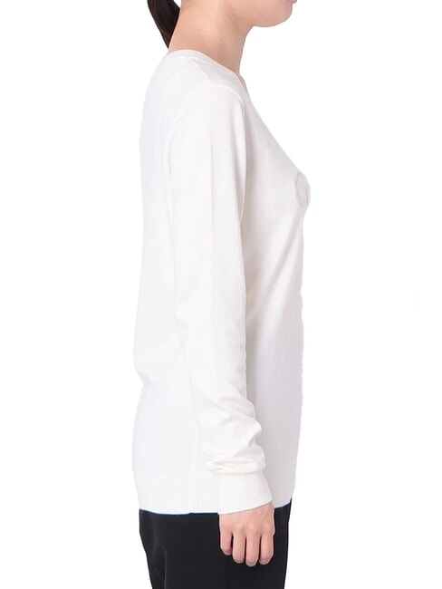 SAYLOR LOGO  Suéter gris topo de seda - Suéteres de mujer