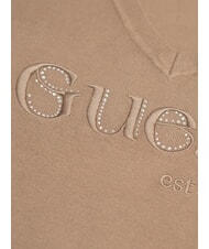 GUESS SAYLOR LOGO  Su&eacute;ter gris topo de seda - Su&eacute;teres de mujer - 3