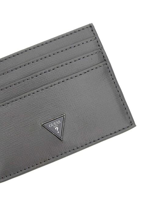 MILANO Tarjetero plano gris - Carteras Hombre