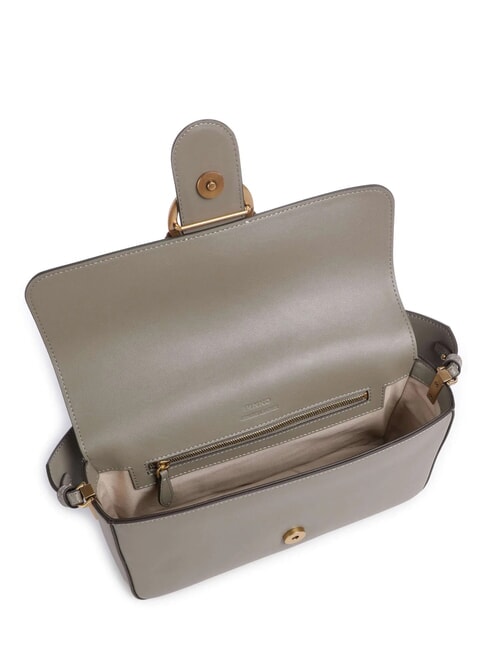 LOVE ONE CLASSIC SLOUCHY Bolso de hombro de piel nogal-oro antiguo - Bolsos Mujer