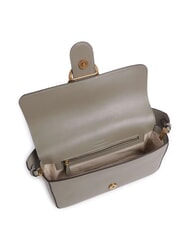 PINKO LOVE ONE CLASSIC SLOUCHY Bolso de hombro de piel nogal-oro antiguo - Bolsos Mujer - 5