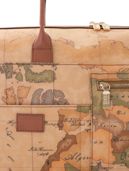 GEO CLASSIC Bolsa de viaje debajo del asiento con correa para el hombro NATURAL - Bolsas de viaje