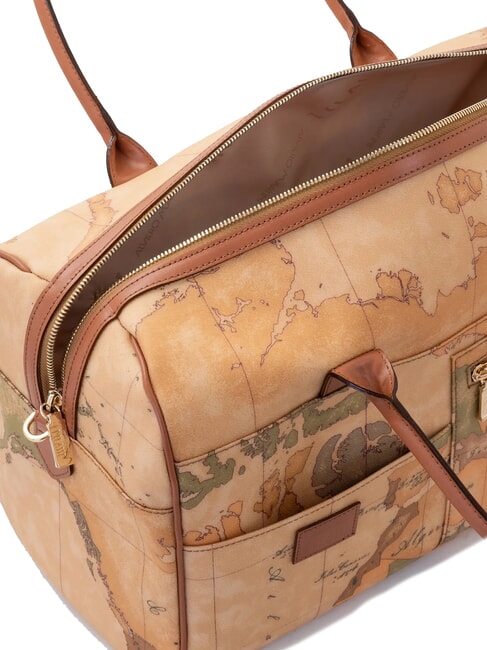 GEO CLASSIC Bolsa de viaje debajo del asiento con correa para el hombro NATURAL - Bolsas de viaje