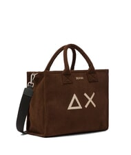 SUN68 CALI CORDUROY Bolso de mano, con bandolera Marrón - Bolsos Mujer - 2