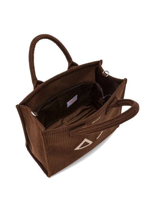 CALI CORDUROY Bolso de mano, con bandolera Marrón - Bolsos Mujer