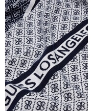 GUESS SEVYN 4G LOGO Bufanda 4g crema y azul - Bufandas - 3