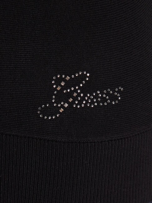 BAT SLEEVE LORETTA Su&eacute;ter de cuello barco de corte relajado jetbla - Su&eacute;teres de mujer