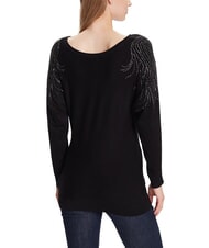 GUESS BAT SLEEVE LORETTA Suéter de cuello barco de corte relajado - Suéteres de mujer