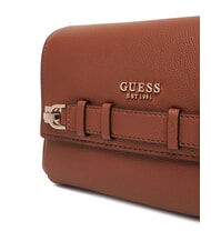 GUESS GREGORIA Bolso de hombro con solapa COGNAC - Bolsos Mujer - 4