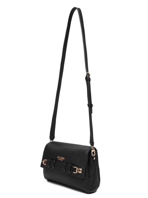 GREGORIA Bolso de hombro con solapa NEGRO - Bolsos Mujer