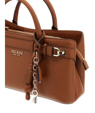 GUESS GREGORIA Bolso mediano con bandolera COGNAC - Bolsos Mujer - 3