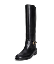 RALPH LAUREN BROOKE TALL 2 Botas altas de cuero NEGRO - Zapatos Mujer - 3