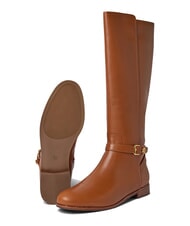 RALPH LAUREN BROOKE TALL 2 Botas altas de cuero lauren tan1 - Zapatos Mujer - 5