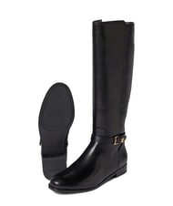RALPH LAUREN BROOKE TALL 2 Botas altas de cuero NEGRO - Zapatos Mujer - 7