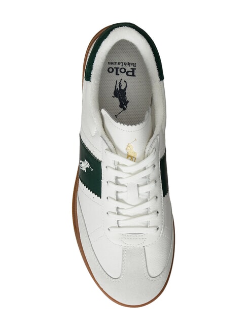 HERITAGE AERA Zapatillas de cuero blanco roto/bosque - Zapatos Hombre