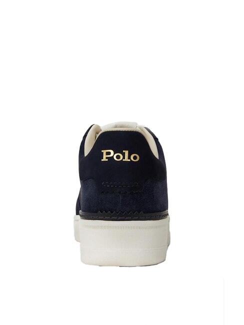 MASTERS COURT Zapatillas con inserciones de piel de ante marina2 - Zapatos Hombre