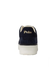 RALPH LAUREN MASTERS COURT Zapatillas con inserciones de piel de ante marina2 - Zapatos Hombre - 5