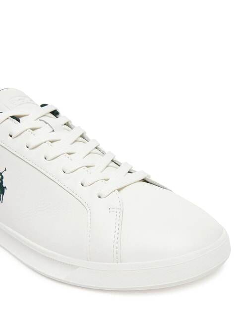 HERITAGE COURT 2 Zapatillas de cuero blanco lavado de cubierta/bosque - Zapatos Hombre