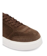 RALPH LAUREN RLITE COURT Zapatillas de piel de ante marrón chocolate - Zapatos Hombre - 4