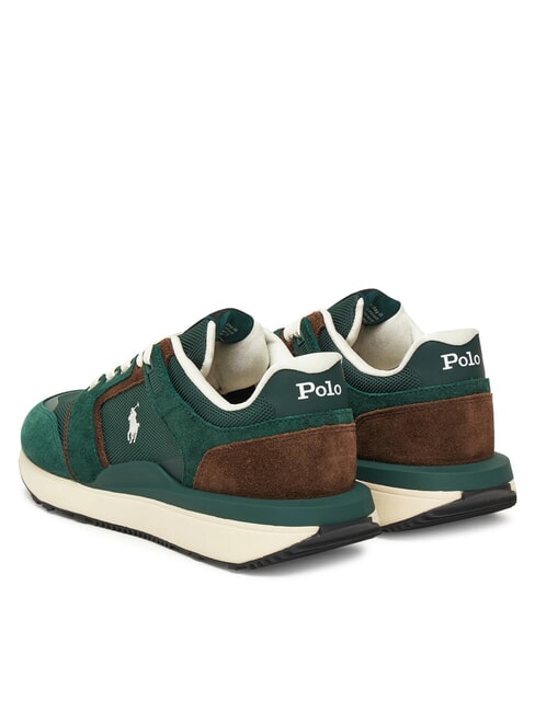 TRAIN 89 Zapatillas para correr verde universitario/marrón chocolate - Zapatos Hombre