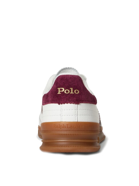 HERITAGE AERA Zapatillas de cuero blanco roto/vino - Zapatos Hombre