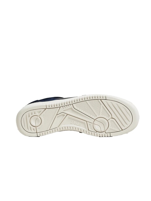 MASTERS COURT Zapatillas con inserciones de piel de ante marina2 - Zapatos Hombre