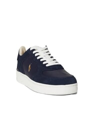 RALPH LAUREN MASTERS COURT Zapatillas con inserciones de piel de ante marina2 - Zapatos Hombre - 3