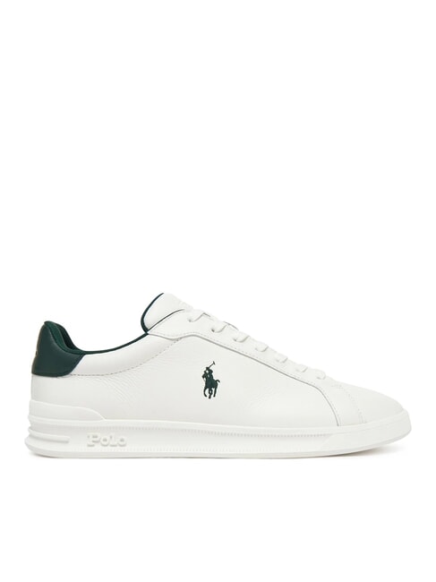 HERITAGE COURT 2 Zapatillas de cuero blanco lavado de cubierta/bosque - Zapatos Hombre