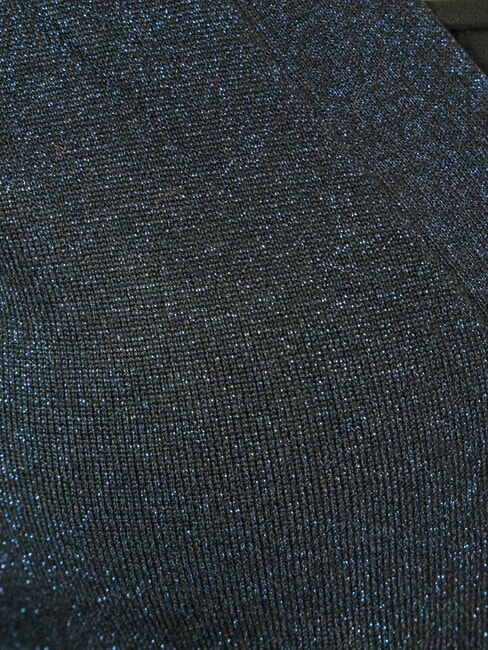 PEACEFUL Cárdigan de lúrex con botones Azul marino - Suéteres de mujer