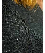 JOHN RICHMOND PEACEFUL Cárdigan de lúrex con botones negro - Suéteres de mujer - 4