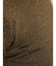 JOHN RICHMOND PARANA Cárdigan de cuello redondo de lúrex oscuro - Suéteres de mujer - 4