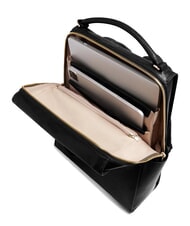 PIQUADRO W140 Mochila de cuero para mujer para port&aacute;til de 14" negro - Mochilas para port&aacute;til - 5