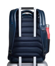 PIQUADRO BLUE SQUARE Mochila de cuero Fast-Check para portátil de 15,6" azul - Mochilas para portátil - 3