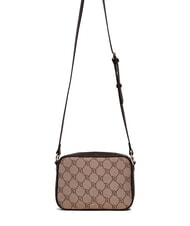 GAUDÌ NEW DIAZ Bolsa para cámara con logotipo en jacquard bronceado - Bolsos Mujer - 3