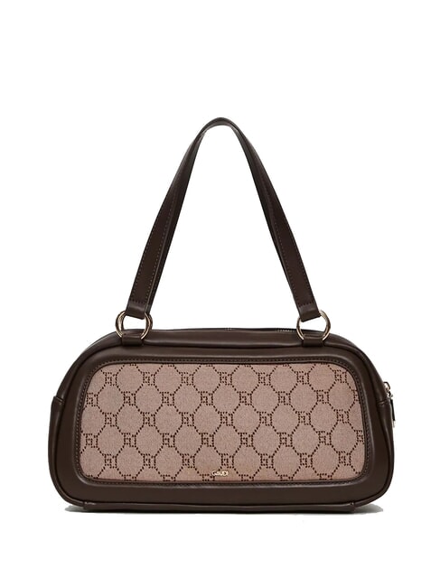 NEW DIAZ Bolso con asa superior y logotipo en jacquard bronceado - Bolsos Mujer