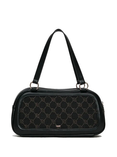 NEW DIAZ Bolso con asa superior y logotipo en jacquard NEGRO - Bolsos Mujer