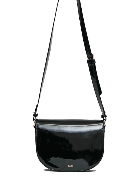 EVELYN LAK Bolso de hombro mediano de charol NEGRO - Bolsos Mujer