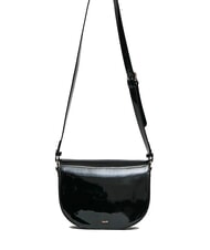 GAUDÌ EVELYN LAK Bolso de hombro mediano de charol NEGRO - Bolsos Mujer - 3