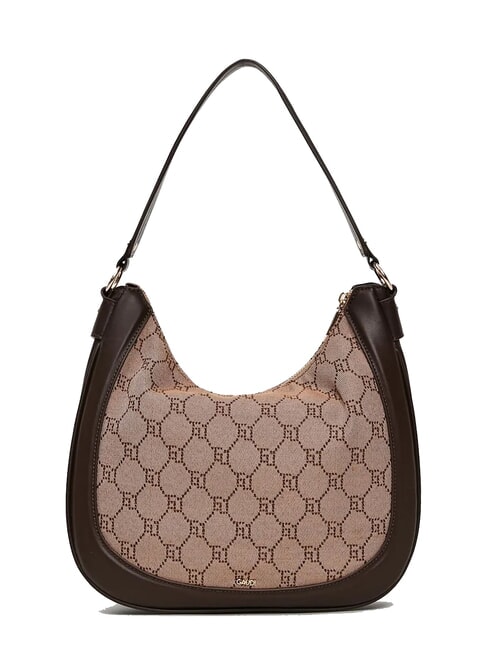 NEW DIAZ Bolso hobo con logotipo en jacquard bronceado - Bolsos Mujer